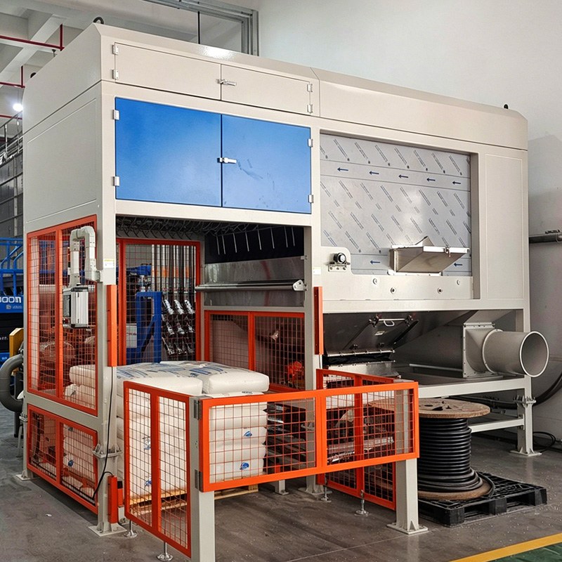 Machine de déballage automatique couche par couche Niasi zéro déchet de matière